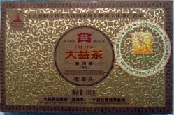 Пуэр (Pu-erh) - чёрный Шу Лао Ча Тоу Ча Чжуань - Старые Чайные Головы - 2010 год - 250 гр. Китай.
