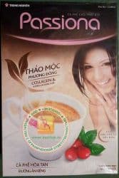 КОФЕ TRUNG NGUYEN PASSIONA – ЧУНГ НУЕН ПАСЬОН - РАСТВОРИМЫЙ 14 ПАКЕТИКОВ - 3 IN 1. ВЬЕТНАМ.